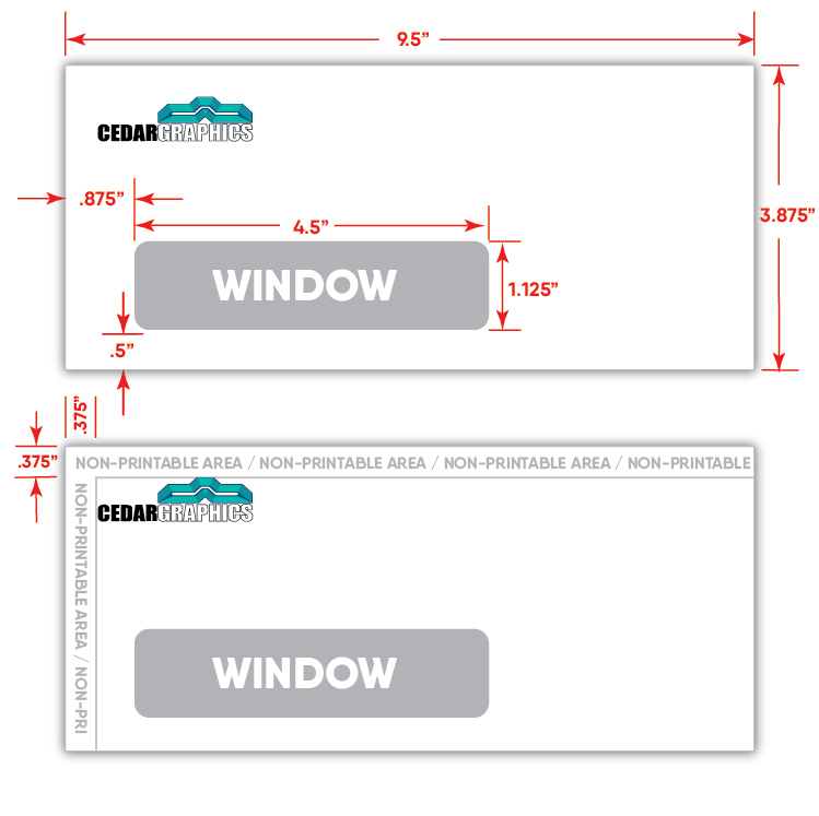 envelope address template atten