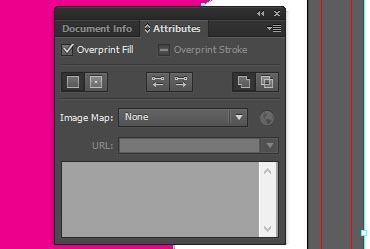 raised overprint settings